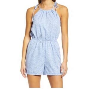 Vero Moda Romper animal print halter sleeveless Medium M